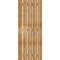 Ekena Millwork Spaced Board-n-Batten Shutters, Rough Sawn Western Red Cedar, 28 7/8W x 72H, PR RBS06S29X072RWR - alternate 4